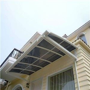 Fenèt polikarbonat L-kalite Canopy