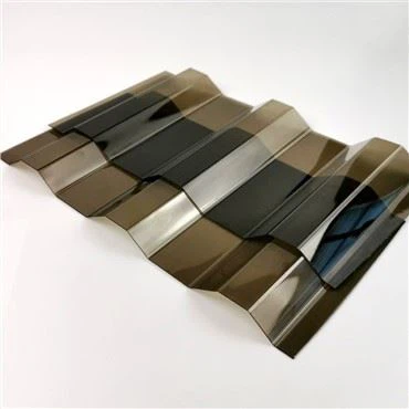 Transparan Corrugated fèy Plastik pou twati