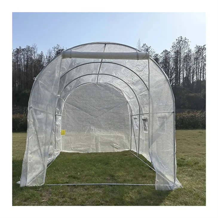 10ft X 6.5ft X 6.5ft Deyò PE Green House ak ankadreman Steel
